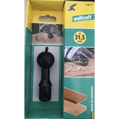 Wolfcraft kuličková rašple pro úhlovou brusku Ø 30 mm 4386000