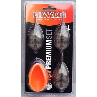 Mivardi Kŕmitko Method Feeder set Premium L 30g + 40g + 50g + formička