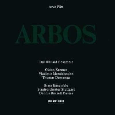 Part Arvo - Arbos CD