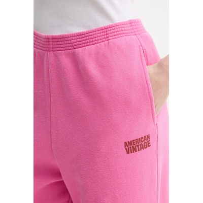 American Vintage Памучен спортен панталон American Vintage (PLI05B)