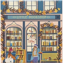 ViSSEVASSE Little Bookshop 150 dielov