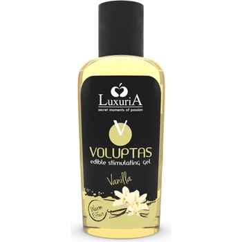 Luxuria voluptas edible stimulating gel warming effect - vanilla 100 ml