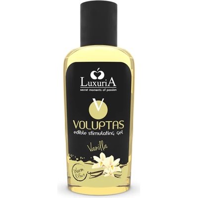 Luxuria voluptas edible stimulating gel warming effect - vanilla 100 ml