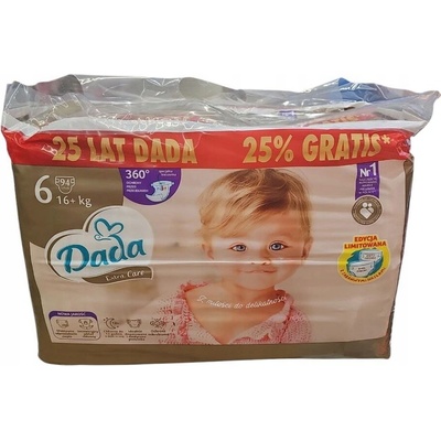 Dada Extra Care 6 extra large 16+ kg 94 ks