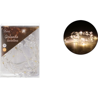 HOME LED Svetelná girlanda 16 ks 150 cm