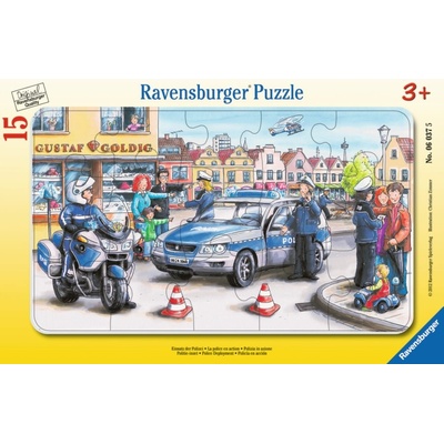 Ravensburger Policejní nasazení Police Deployment 15 dílků