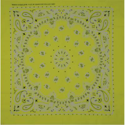 Šatka Bandana XL Urban Classics žltá
