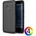 HTC U11 Life Удароустойчив Litchi Skin Калъф и Протектор