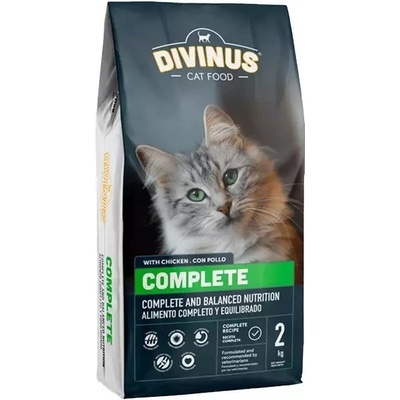 DIVINUS Cat Complete Sucha pro dospělé kočky 2 kg
