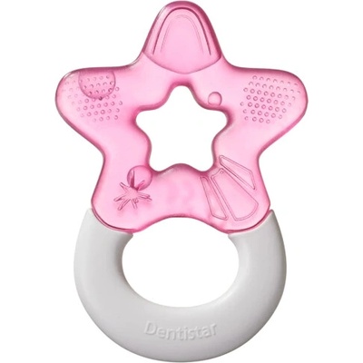 Dentistar Cooling Teether chladiace hryzadlo ružová