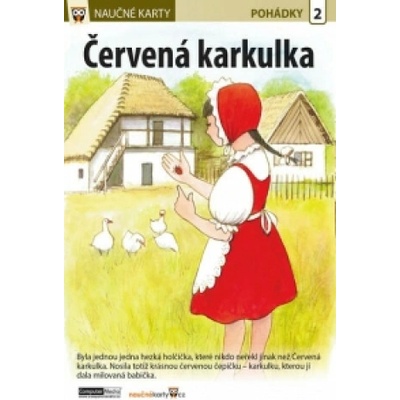 Naučné karty Červená Karkulka