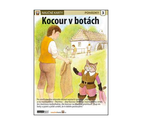 Naučné karty Kocour v botách
