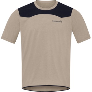 Norrøna Фланелка с къс ръкав за колоездене Norrøna Skibotn Equaliser Tech T-Shirt Cycling jersey - Winter Twig / Caviar Black (056-3183-0311)