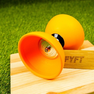 Cyclone classic Diabolo JuggleDream střední žonglovací diabolo Oranžová