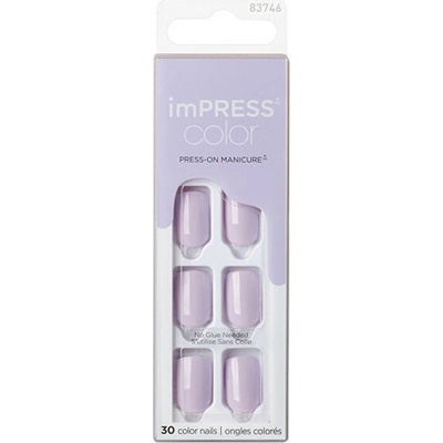 Kiss imPRESS Samolepiace nechty Color Picture Purplect 30 ks