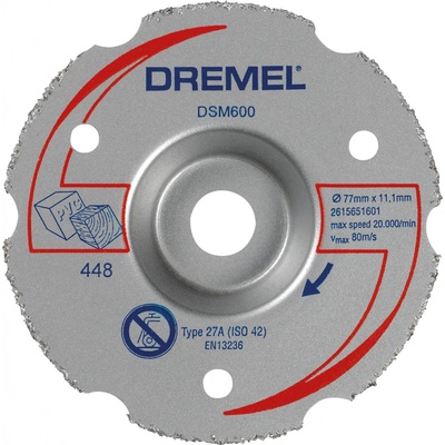 Dremel DSM20 Univerzální karbidový řezný kotouč 77 mm 2615S600JB