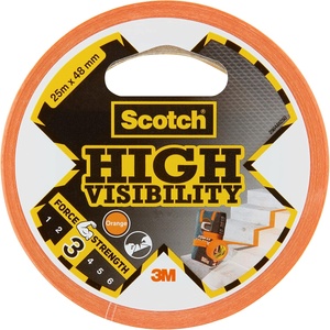 3М Science Applied to Life Scotch® Оранжева лента - Здрава и видима, 25 м x 48 мм (7100205301)