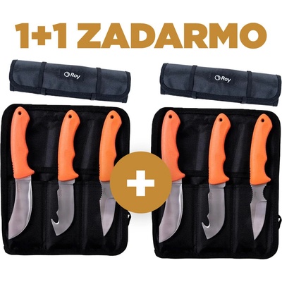 Sada nožov Roy 3-dielna 1+1 zadarmo