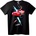 NOONEBRAND Тениска Lightning McQueen Коли - L, Black