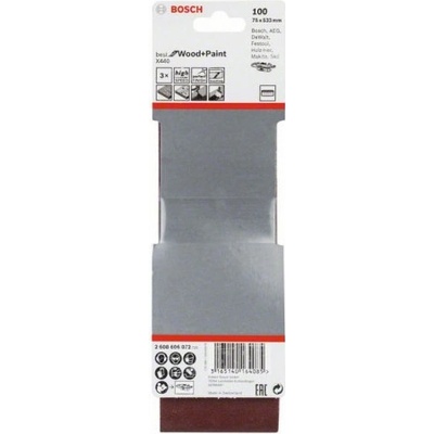 Brúsne pásy X440 Bosch Best for Wood and Paint, 75x533 mm, P 100, 3 ks (2608606072)