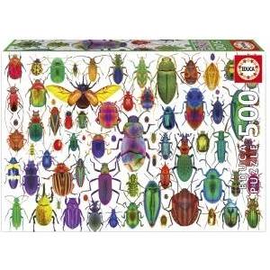Educa Puzzle 500 pieces. Colorful insects