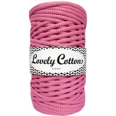 Polyesterová šňůra Lovely Cottons 5mm - Růžová