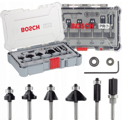 Sada fréz Bosch - 6mm /sada 6ks/