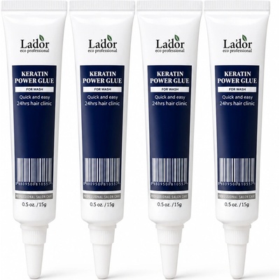 La'dor Ампула - серум за коса с екстракт от охлюв и колаген 4x15g LADOR Keratin Power Glue