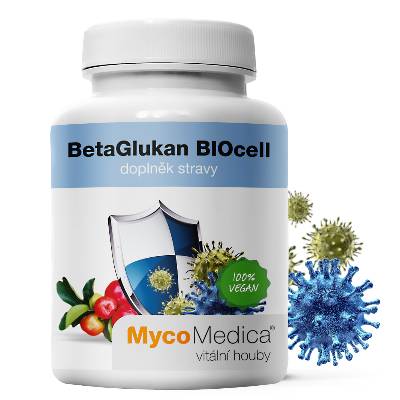 MycoMedica beta glukan Bio cell 90 kapslí