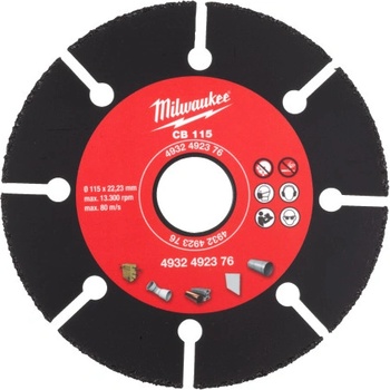 Milwaukee Karbidový kotouč 115 mm 4932492376