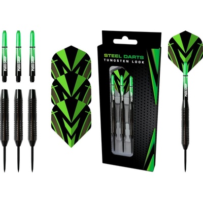Xq Max Šípky Tungsten Look Steel Darts 20g - Silver Coat