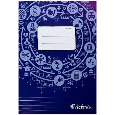 Victoria sešit s linkami A4 81 32