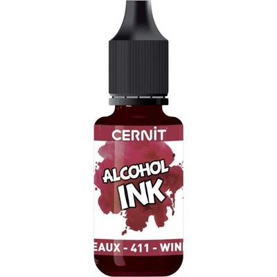 Cernit Alcohol Ink Akrylový tuš Wine Red 20 ml 1 ks