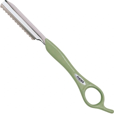 Feather Styling Razor Pastel Colors profesionálny zrezávač na vlasy v pastelových farbách (083) Matcha Green
