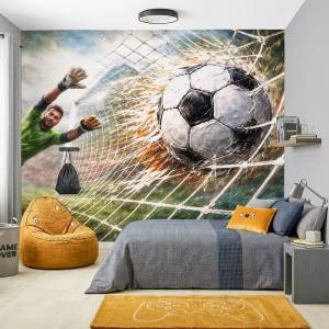 Art Gift Decor Фототапет футболен гол с вратар