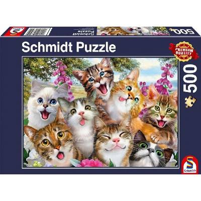 Schmidt Spiele PQ Koty robią selfie G3 500 dielov