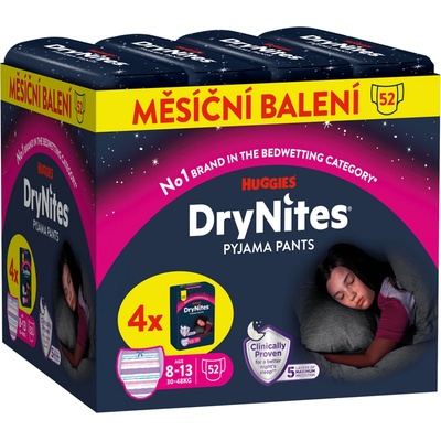 DryNites natah.kalh.chlapci 8-13let/30-48kg/4x13ks
