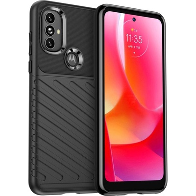 HQWear Кейс Thunder Case flexible за Motorola Moto G Power 2022, Черен (5907769337550)