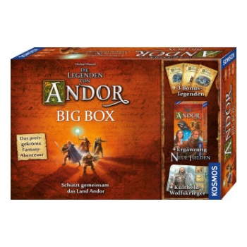 Kosmos Spiele Die Legenden von Andor - Big Box | Michael Menzel, Michael Menzel