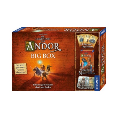 Kosmos Spiele Die Legenden von Andor - Big Box | Michael Menzel, Michael Menzel