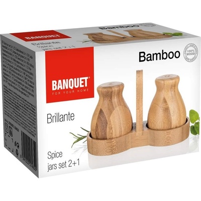 Banquet Sada kořenek BRILLANTE Bamboo 3 ks