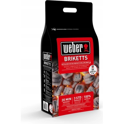 Weber brikety 4 kg