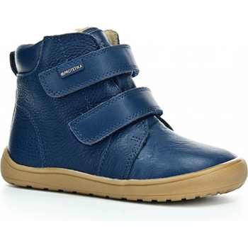 Protetika chlapecké zimní barefoot boty DARYK NAVY, PRO-tex modrá