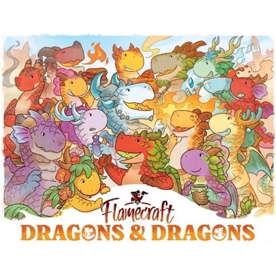 Cardboard Alchemy Flamecraft: Dragons & Dragons