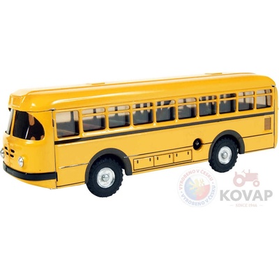 Kovap Dopravní prostředky autobus plechový na klíček 20 cm Kov 0492 1:43
