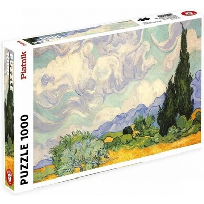 Piatnik Vincent Van Gogh Wheat Field with Cypresses II 1000 dielov