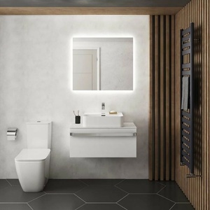 Ideal Standard Огледало Ideal Standard Mirror&Light Ambient 70x70 см с осветление и незамъгляване (T3335BH)