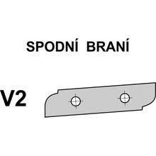 VBD V2 na frézu na výplně univerzál K-427 - spodní braní