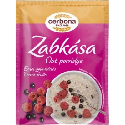 Cerbona Ovsená kaša lesné ovocie 55 g
