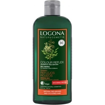 Logona Henna šampón pre hnedé a farbené vlasy 250 ml